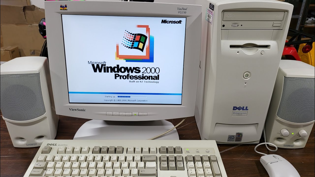 คอมพิวเตอร์ยุค 80s-90s พร้อม Anti-glare filter หน้าจอ