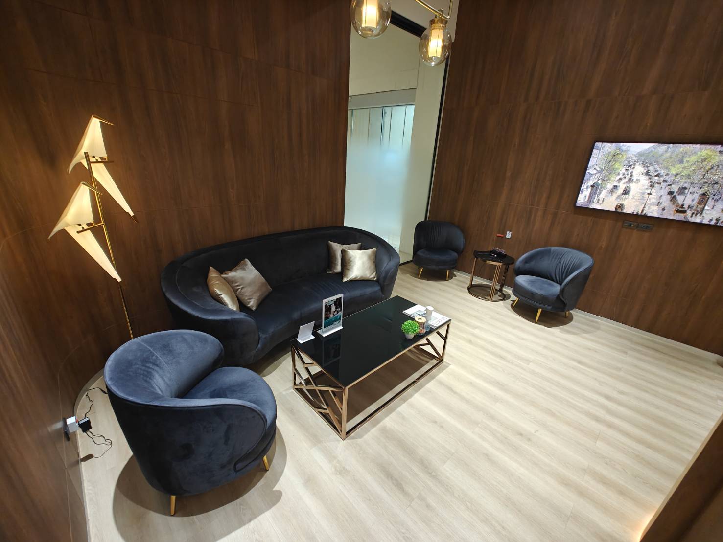 Optical X – Lounge area